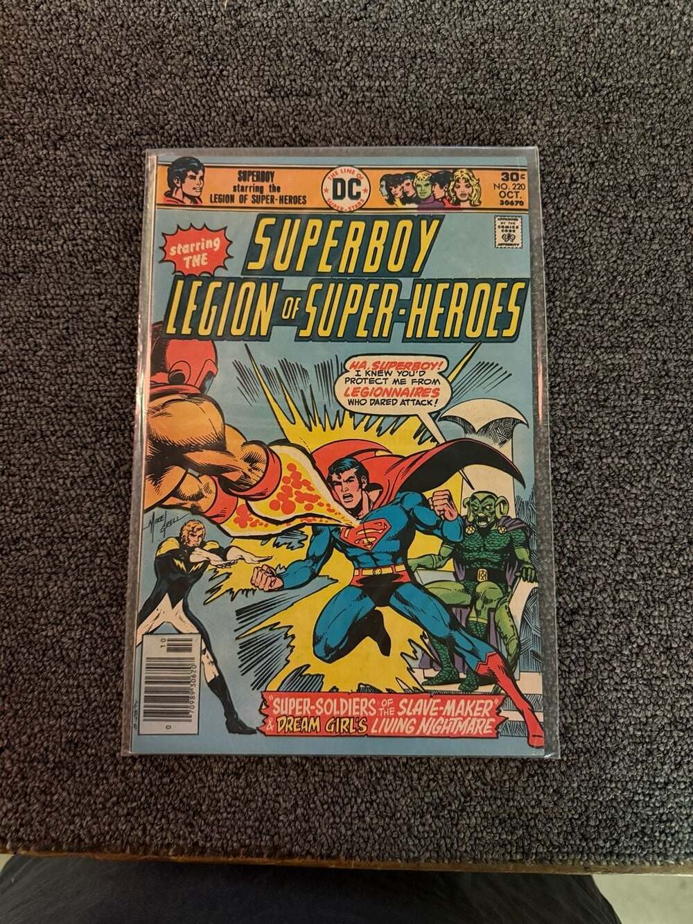 DC Comics Superboy and the Legion of Super-Heroes No. 220 1976